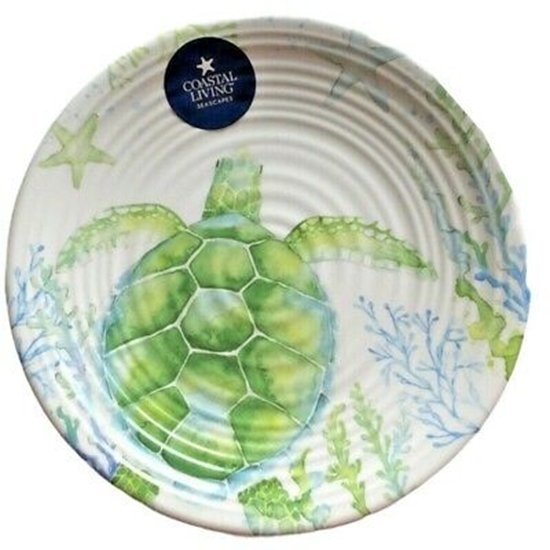 Picture of SUMMER HOUSE SET OF 4 PLATES